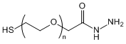 Thiol-PEG-Hydrazide, SH-PEG-HZ, MW 3,400