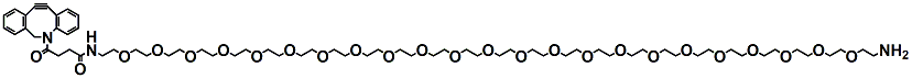 DBCO-PEG23-Amine TFA Salt