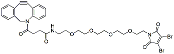 3,4-Dibromo-Mal-PEG4-Amide-DBCO