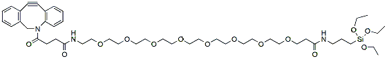 DBCO-PEG8-Triethoxysilane