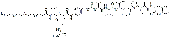 Azide-PEG3-Val-Cit-PAB-MMAF