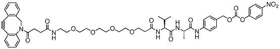 DBCO-PEG4-Val-Ala-PAB-PNP