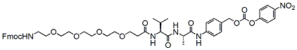 Fmoc-PEG4-Val-Ala-PAB-PNP