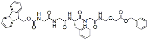 Fmoc-Gly-Gly-L-Phe-N-[(Cbz-estermethoxy)methyl]Glycinamide