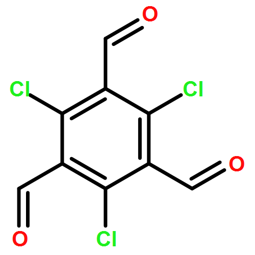 2,4,6-trichlor-1,3,5-trialdehyde-benzen