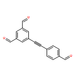 1,​3-​Benzenedicarboxaldeh​yde, 5-​[2-​(4-​formylphenyl)​ethynyl]​-