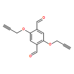 1,​4-​Benzenedicarboxaldeh​yde, 2,​5-​bis(2-​propyn-​1-​yloxy)​-