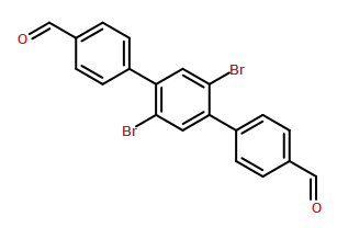 1,4-Dibromo-2,5-bis(4-formylphenyl)benzene