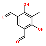 4,6-dihydroxy-5-methyl-1,3-Benzenedicarboxaldehyde