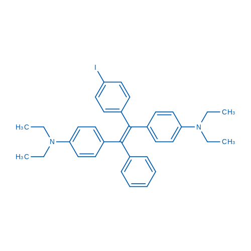 4,4′-(1-(4-Iodophenyl)-2-phenylethene-1,2-diyl)bis(N,N-diethylaniline)