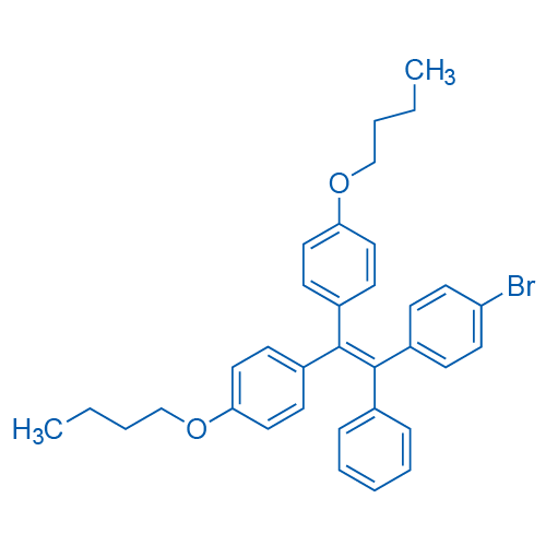 4,4′-(2-(4-Bromophenyl)-2-phenylethene-1,1-diyl)bis(butoxybenzene)