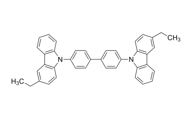 4,4′-Bis(3-ethyl-N-carbazolyl)-1,1′-biphenyl