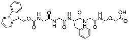 Fmoc-Gly-Gly-L-Phe-N-[(carboxymethoxy)methyl]Glycinamide