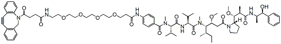 DBCO-PEG4-PAB-MMAE