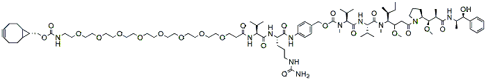 endo-BCN-PEG8-Val-Cit-PAB-MMAE