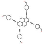 1,3,6,8-tetrakis(4-ethynylbenzaldehyde)-pyrene