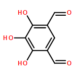 4,5,6-trihydroxybenzene-1,3-dicarbaldehyde