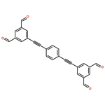 5,5′-(1,4-phenylenebis(ethyne-2,1-diyl))diisophthalaldehyde