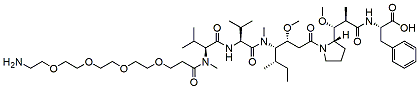 MMAF-PEG4-amine TFA salt