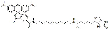 TAMRA-PEG3-biotin | CAS 2279944-59-9