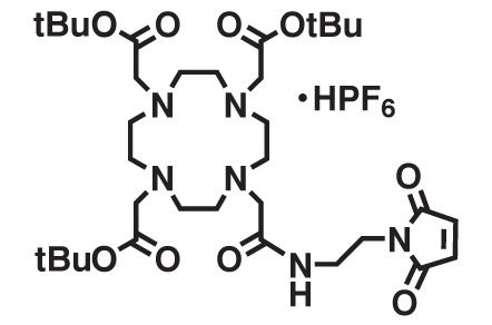 Maleimido-mono-amide-DOTA-tris (t-Bu ester)