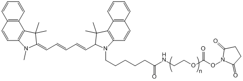 Cy5.5-PEG-SC, MW 1,000