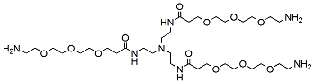 Tri(Amino-PEG3-amide)-amine TFA salt | CAS 2523025-40-1