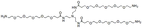 Tri(Amino-PEG5-amide)-amine | CAS 2055013-52-8