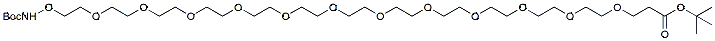t-Boc-Aminooxy-PEG12-t-butyl ester