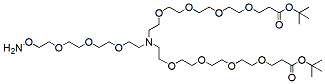 N-(Aminooxy-PEG3)-N-bis(PEG4-t-butyl ester) | CAS 2112737-19-4