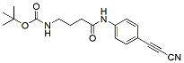 tert-butyl 3-(4-(2-cyanoethynyl)phenylcarbamoyl)propylcarbamate | CAS 1539292-60-8