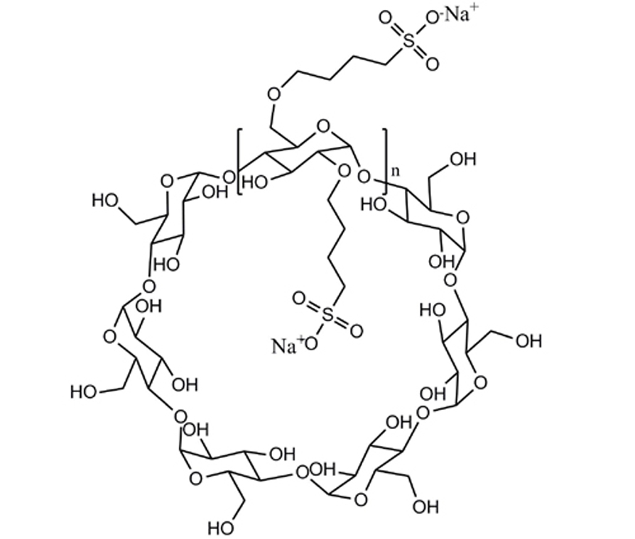 Sulfobutyl Ether-β-Cyclodextrin Sodium Salt | CAS 182410-00-0