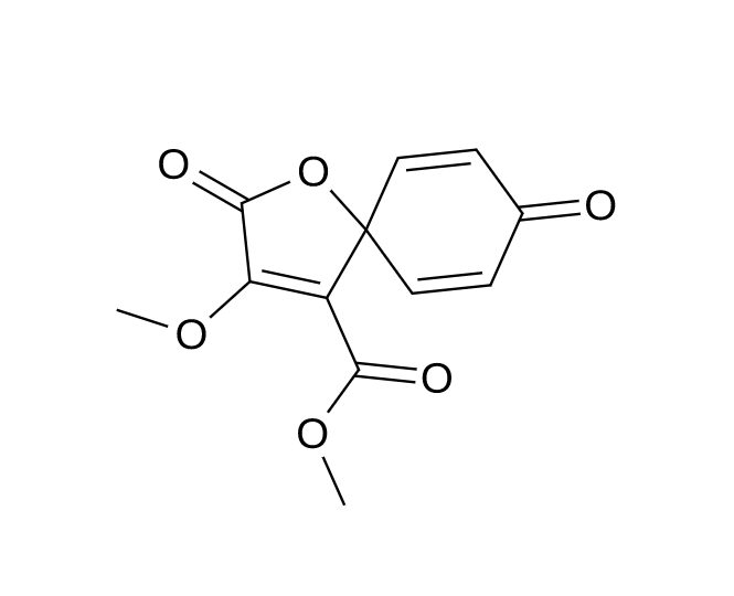 Methyl 3-methoxy-2,8-dioxo-1-oxaspiro[4.5]deca-3,6,9-triene-4-carboxylate | CAS 316354-15-1