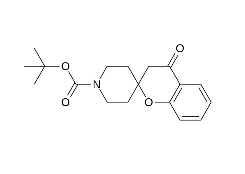 4-oxo-2-spiro(N-Boc-piperidine-4-yl)-benzopyran, 97% | CAS 849928-22-9