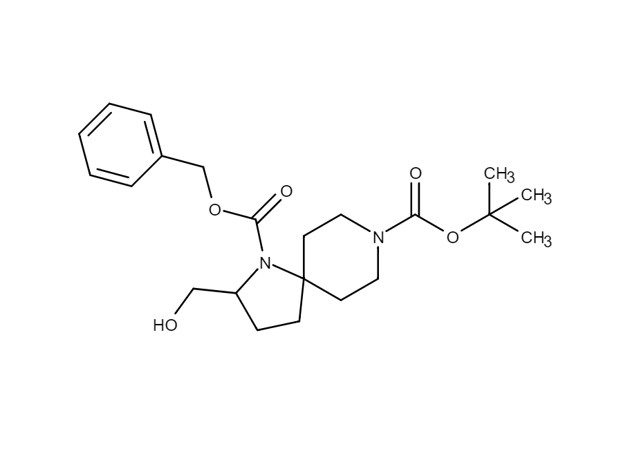 1-Benzyl 8-t-butyl 2-(hydroxymethyl)-1,8-diazaspiro[4.5]decane-1,8-dicarboxylate | CAS 1445951-83-6