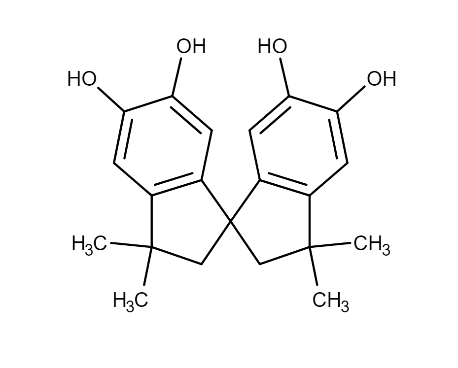 5,5′,6,6′-Tetrahydroxy-3,3,3′,3′-tetramethyl-1,1′-spirobisindane, 97% | CAS 77-08-7