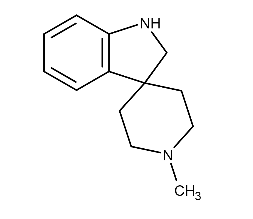 1′-Methylspiro[indoline-3,4′-piperidine], 95% | CAS 69584-91-4