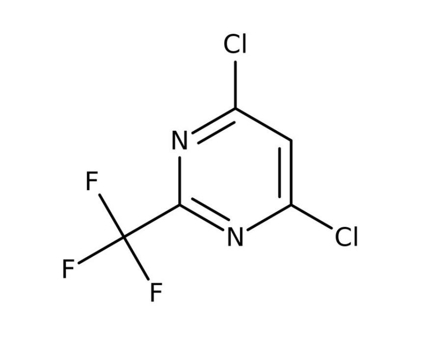 4,6-Dichloro-2-(trifluoromethyl)pyrimidine, 97% | CAS 705-24-8