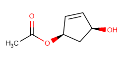 (1R,4S)-4-Hydroxycyclopent-2-en-1-yl acetate | CAS 60410-16-4