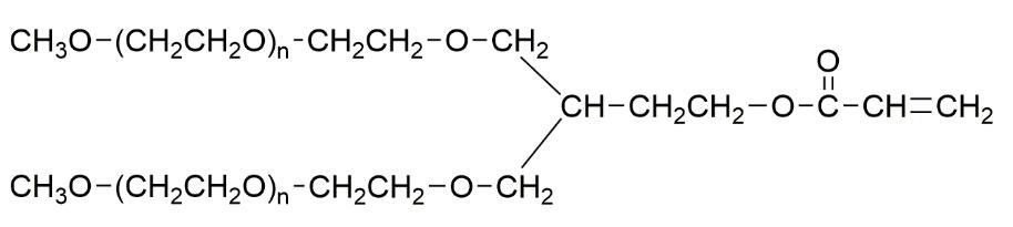 Hetero-2-Arm-PEG-Acrylate, MW 40,000