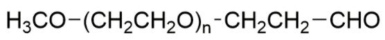 mPEG-pALD, mPEG-Propionaldehyde, MW 40,000