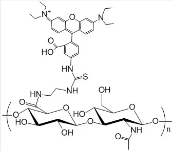 Hylauronic Acid, Rhodamine Labeled, MW 1,500k