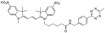 sulfo-Cyanine3 tetrazine