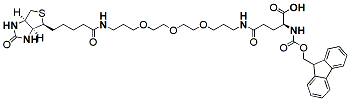 Fmoc-Glu(biotinyl-PEG)-OH | CAS 817169-73-6