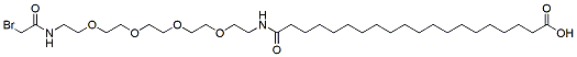 20-(Bromoacetamido-PEG4-ethylcarbamoyl)nonadecanoic acid