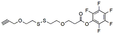 Propargyl-PEG1-SS-PEG1-PFP ester | CAS 1817735-30-0