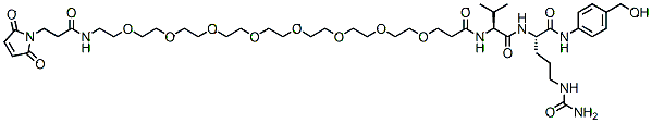 Mal-amide-PEG8-Val-Cit-PAB-OH | CAS 2387738-43-2