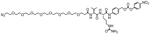 Azido-PEG8-Val-Cit-PAB-PNP