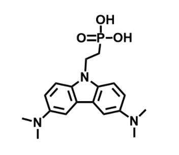 (2-(3,6-bis(dimethylamino)-9H-carbazol-9-yl)ethyl)phosphonic acid