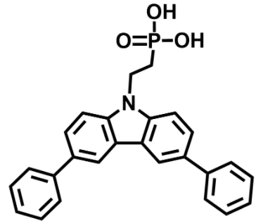 (2-(3,6-diphenyl-9H-carbazol-9-yl)ethyl)phosphonic acid